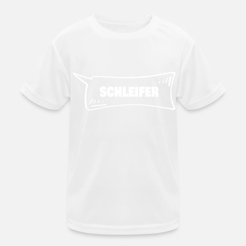 Sprechblase Schleifer Kinder Funktions-T-Shirt