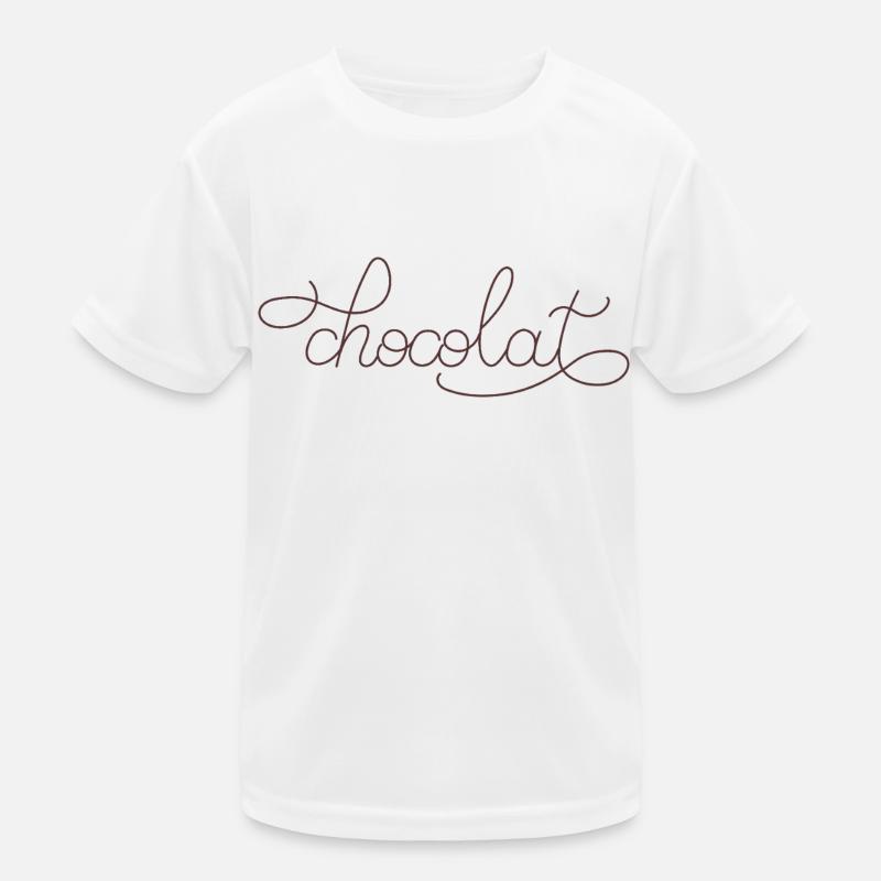chocolat T-shirt sport Enfant