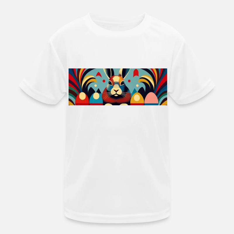 Easter Bunny No.02 Kids Functional T-Shirt