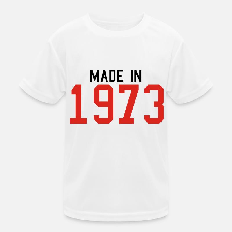 1973 Kinder Funktions-T-Shirt