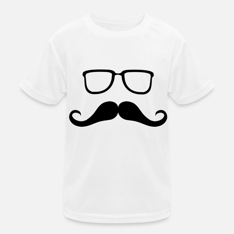moustaches Kids Functional T-Shirt