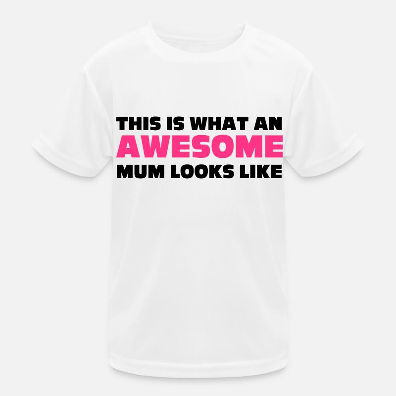 Mum Kinder Funktions-T-Shirt