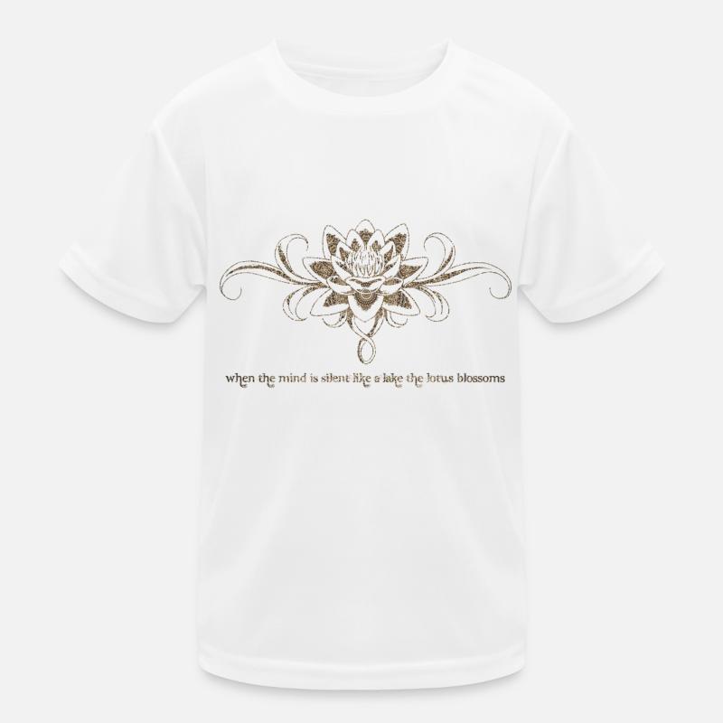 Fleur de lotus T-shirt sport Enfant
