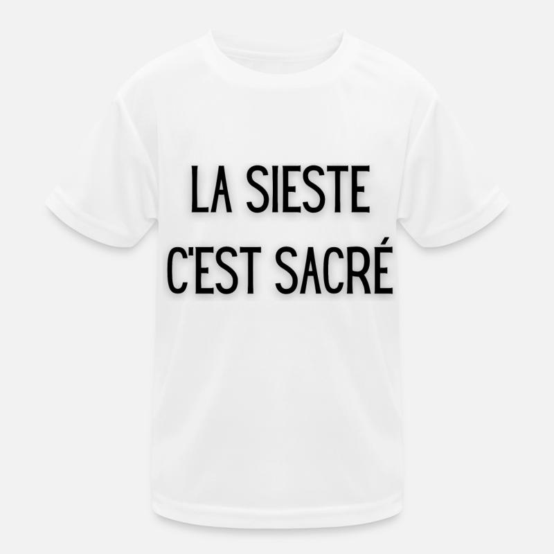 la sieste c'est sacré T-shirt sport Enfant