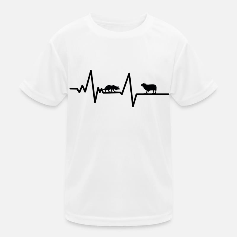 beat border sheep Kids Functional T-Shirt