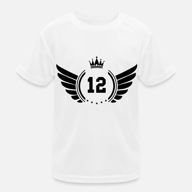 Wappen 12 Kinder Funktions-T-Shirt