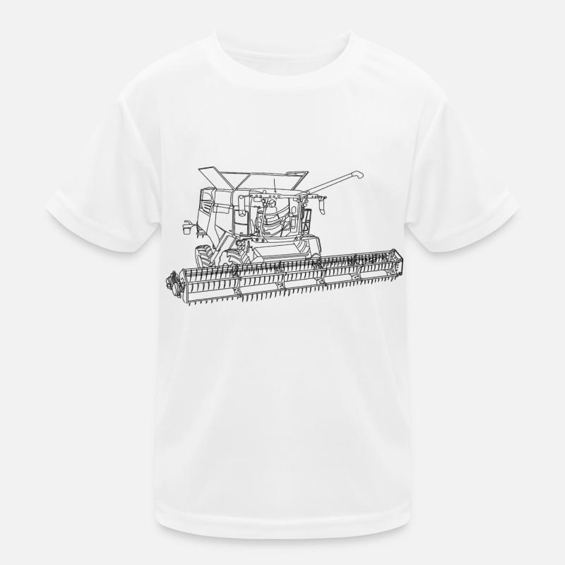 Moissonneuses-batteuses Constructeurs de machines agricoles T-shirt sport Enfant
