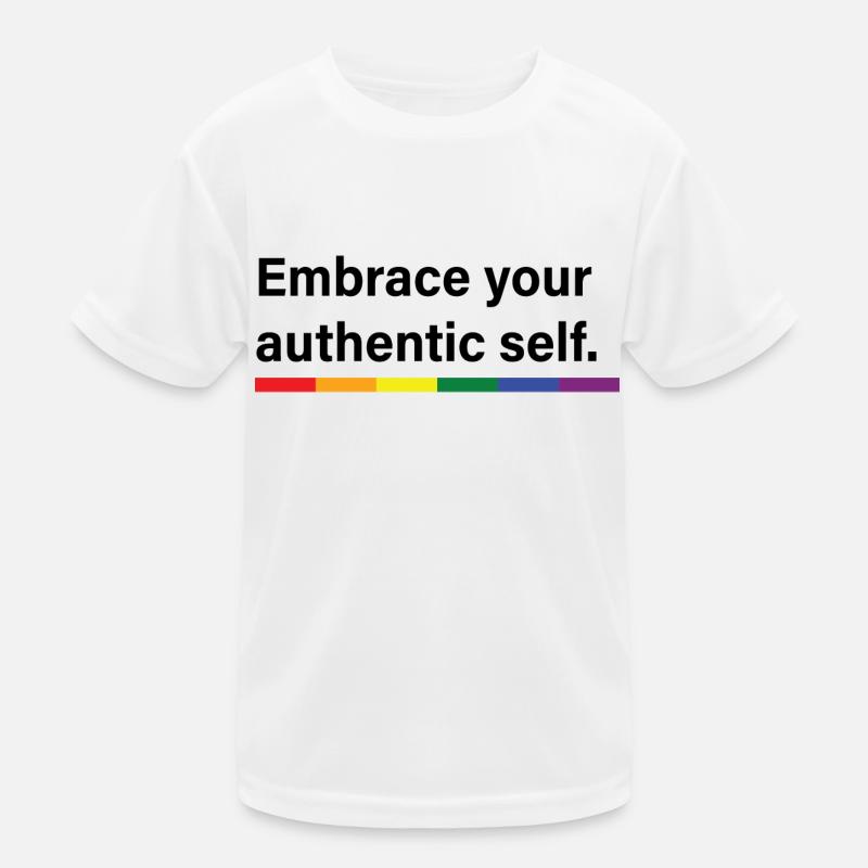 Embrace your authentic self Kids Functional T-Shirt