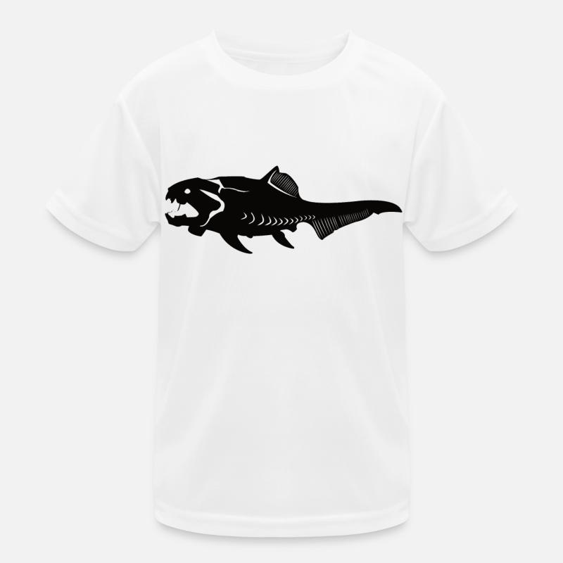 Dunkleosteus Panzerfisch, Das Ungeheuer der Urzeit Kinder Funktions-T-Shirt
