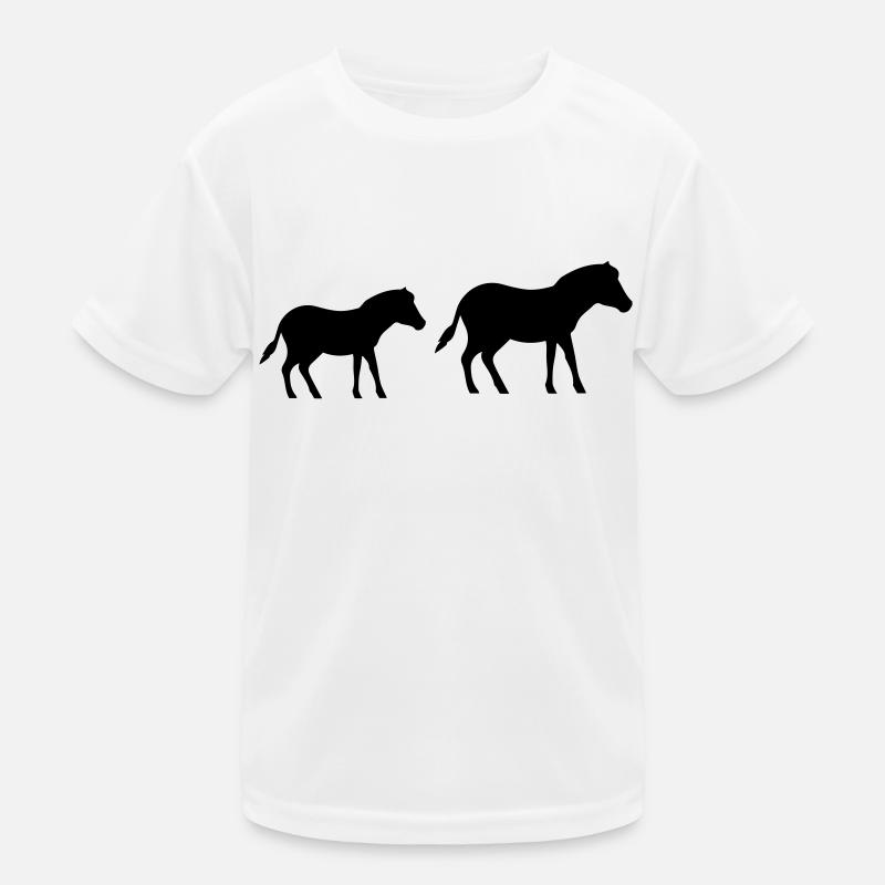 pferd pony 2 Kinder Funktions-T-Shirt