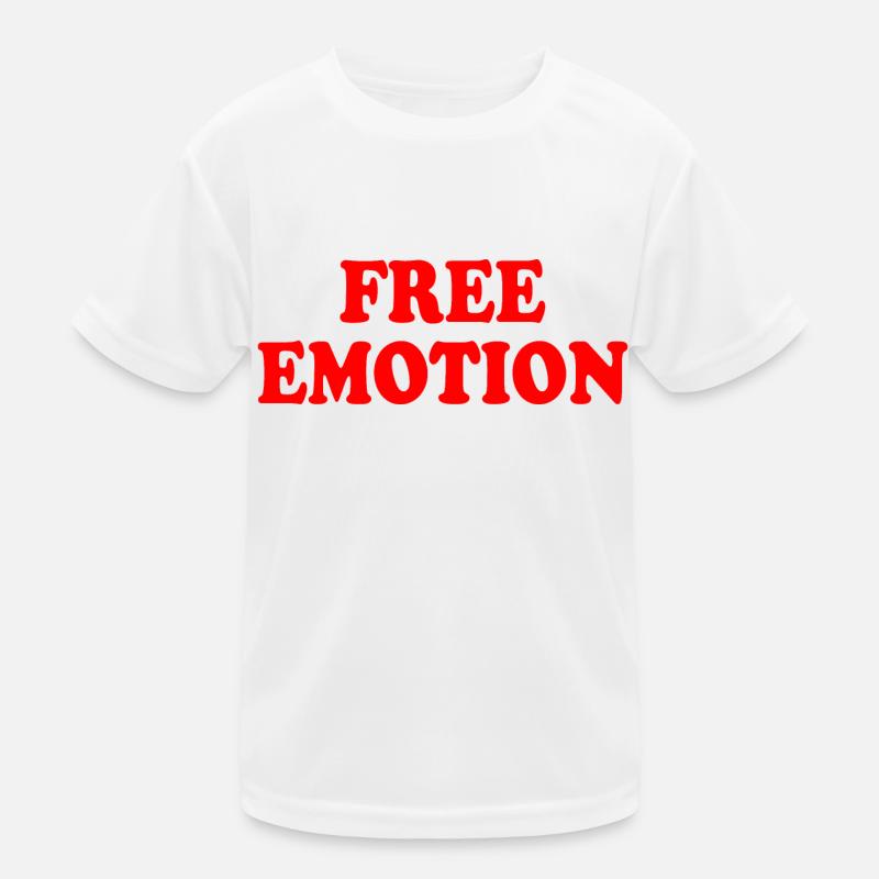 Free emotion Kids Functional T-Shirt