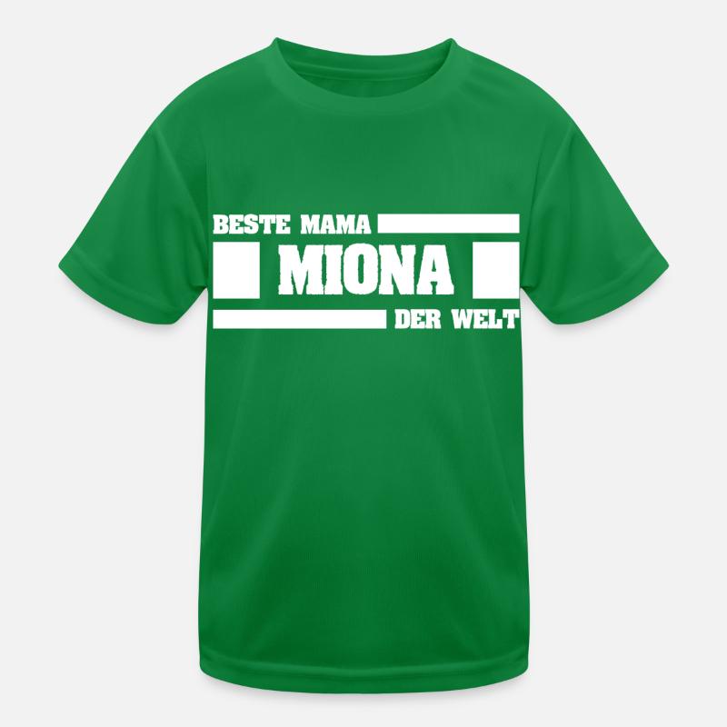 Miona als Mutter Kinder Funktions-T-Shirt