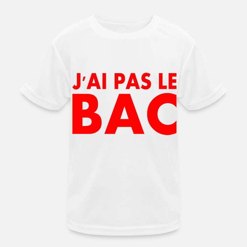 j'ai pas le bac T-shirt sport Enfant