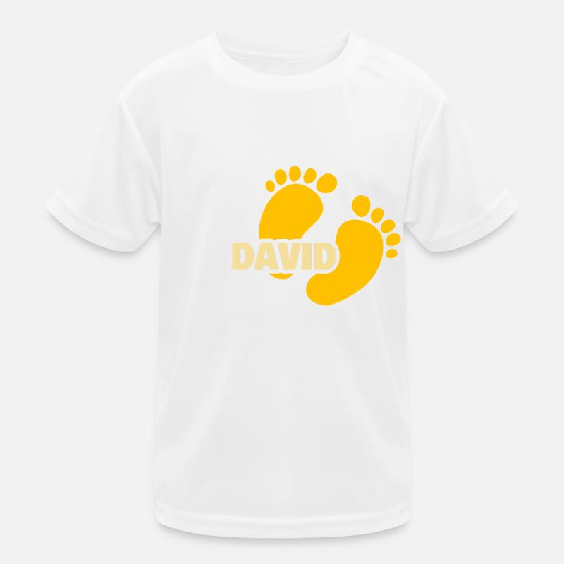 David comme naissance T-shirt sport Enfant