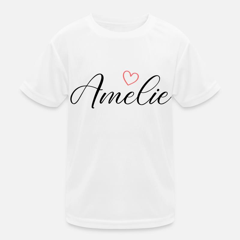 Amelie Name Kinder Funktions-T-Shirt