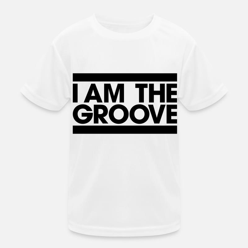Ich bin der Groove Kinder Funktions-T-Shirt