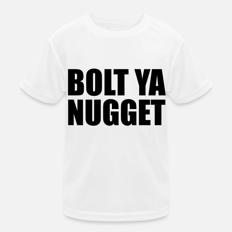 Bolt Ya Nugget Kids Functional T-Shirt