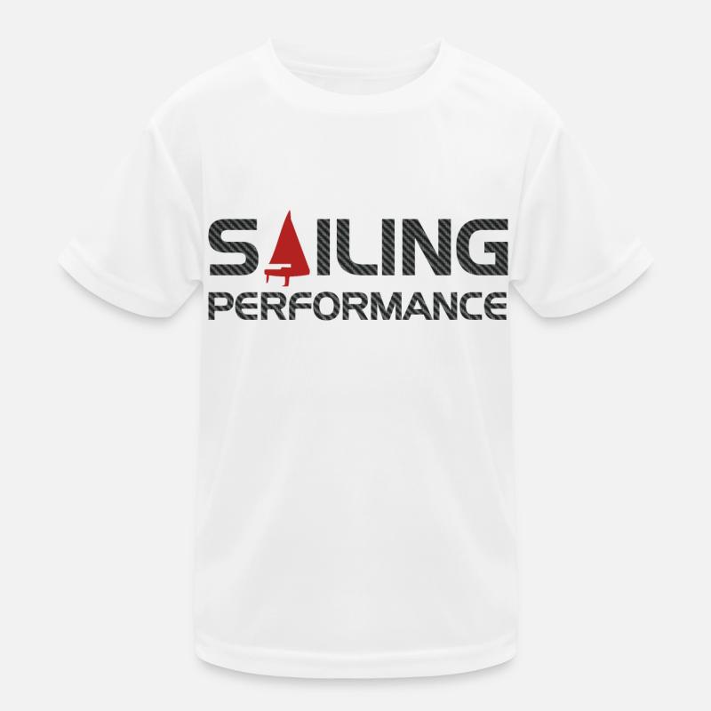 Sailing Performance Carbon Kinder Funktions-T-Shirt