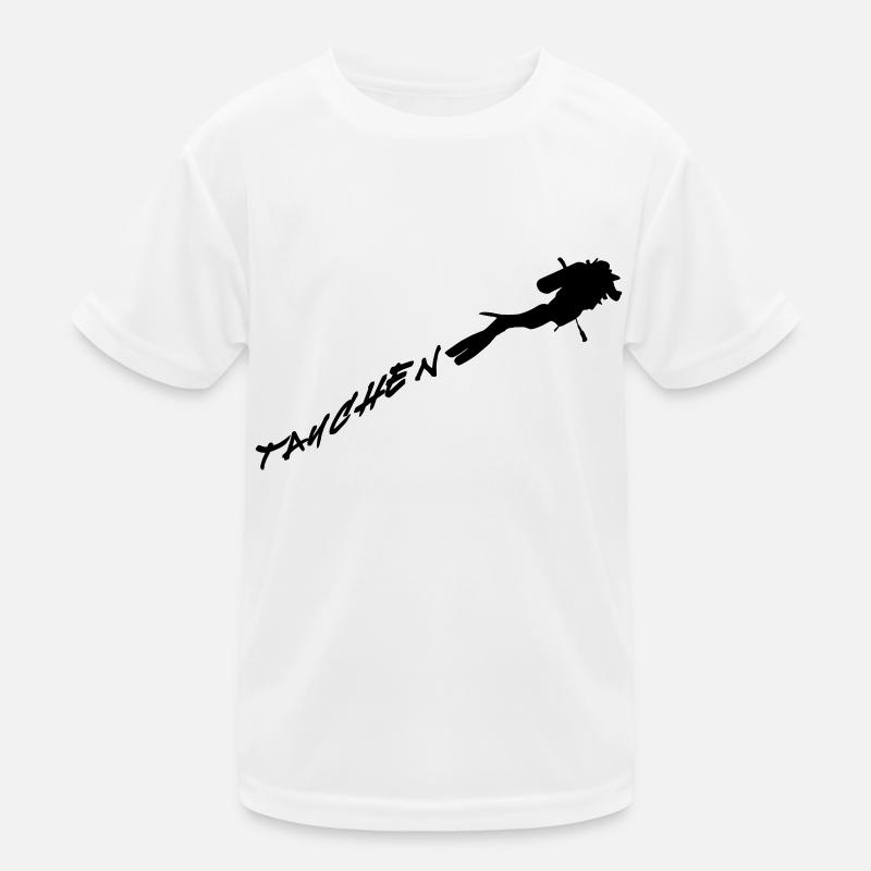 Tauchen Kinder Funktions-T-Shirt
