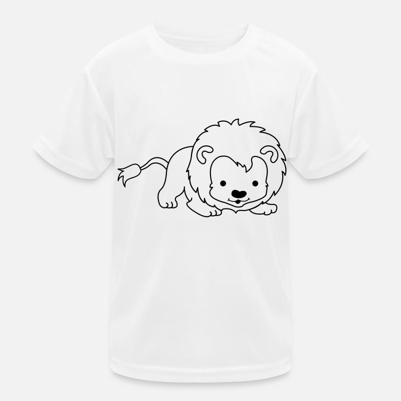 kleiner_loewe_01 Kinder Funktions-T-Shirt