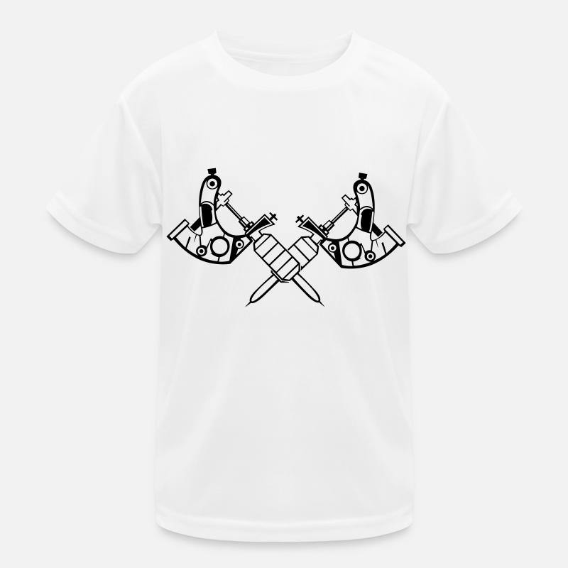 Tattoo Machine Kids Functional T-Shirt