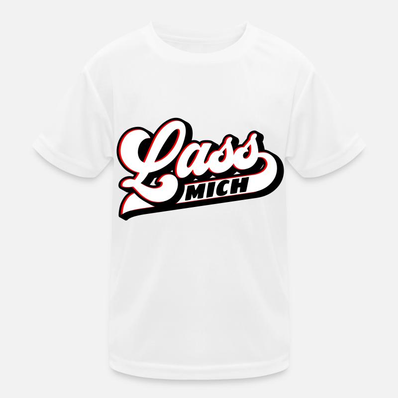 Farben änderbar | Lass mich Kinder Funktions-T-Shirt