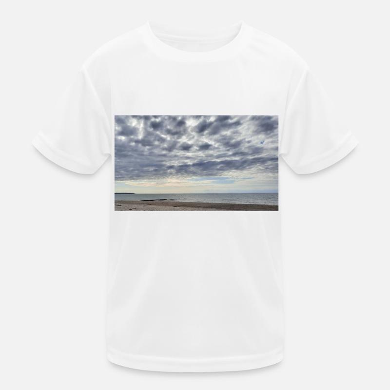 Clouds Kids Functional T-Shirt