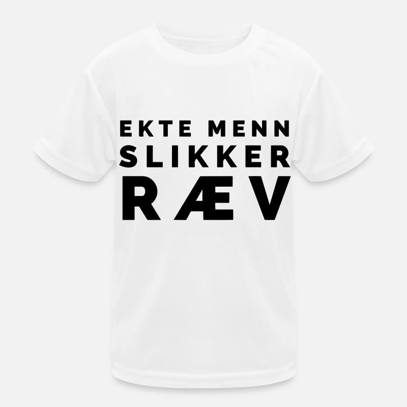 Echte Männer lecken den Arsch Kinder Funktions-T-Shirt