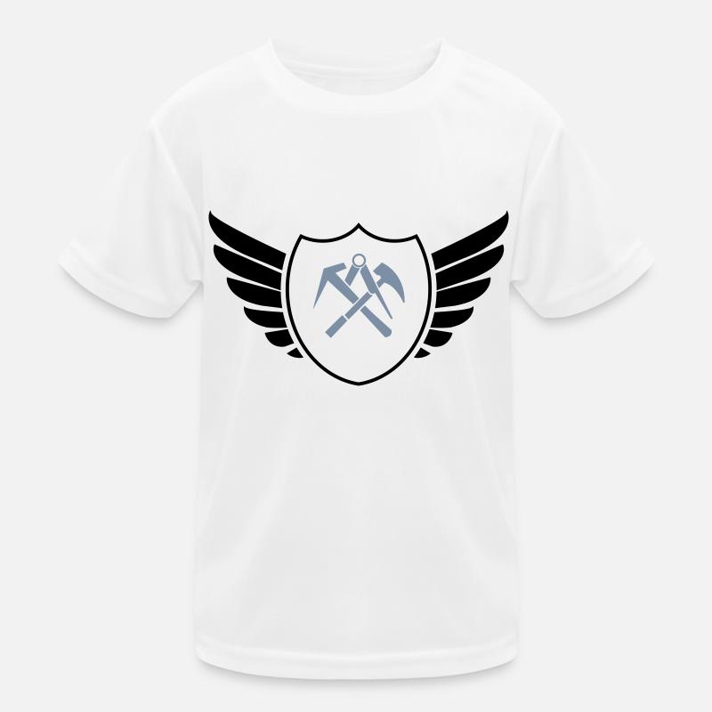 wappen shield dachdecker Kinder Funktions-T-Shirt