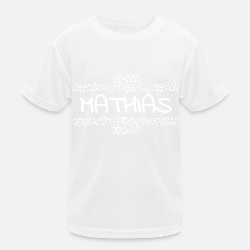 Cadeau pour Mathias T-shirt sport Enfant