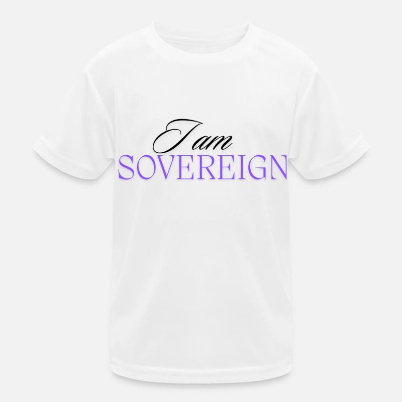 Je suis souverain 3 T-shirt sport Enfant