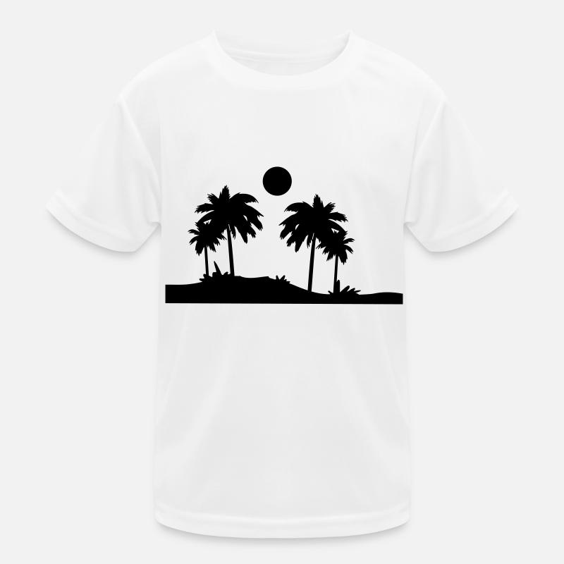 Palm trees Kids Functional T-Shirt