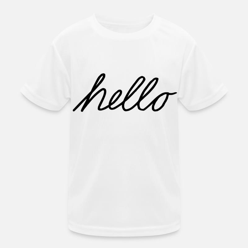 Tag der Handschrift Kinder Funktions-T-Shirt