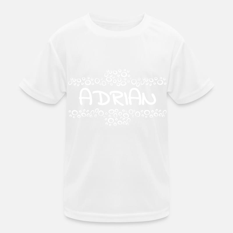 Prénom Adrian T-shirt sport Enfant