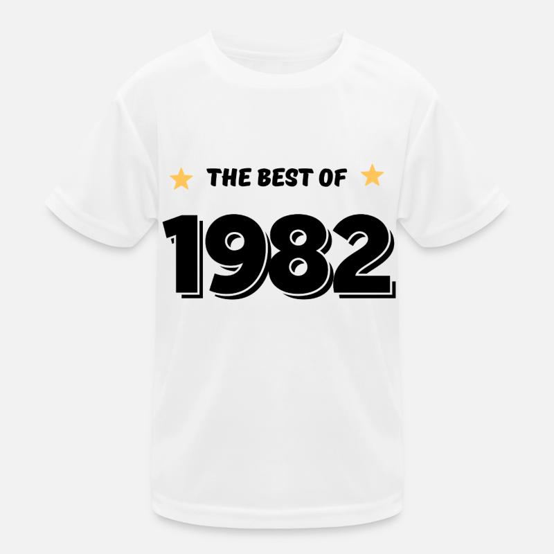 Das Beste von 1982 Kinder Funktions-T-Shirt