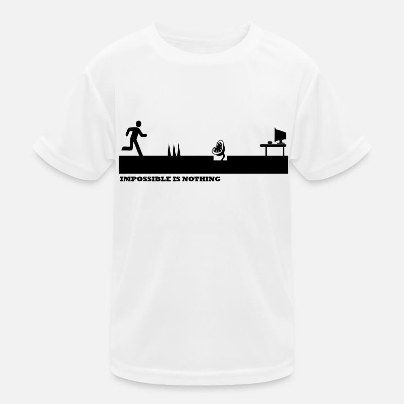 Impossible Is Nothing T-shirt sport Enfant