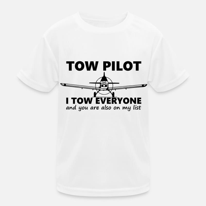 towpilot piper pa25 Kids Functional T-Shirt