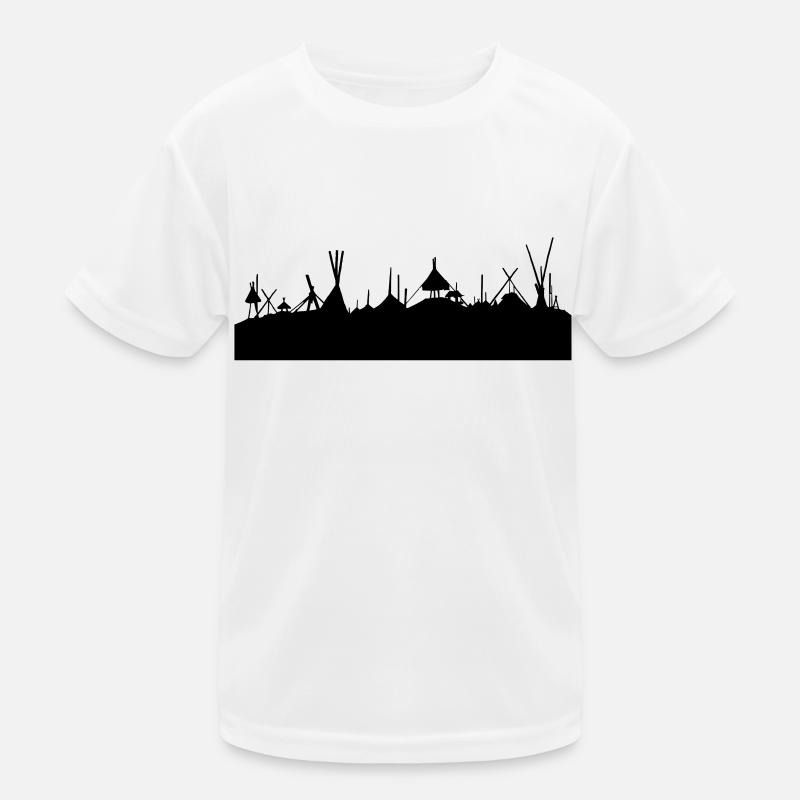 Horizon de tente T-shirt sport Enfant