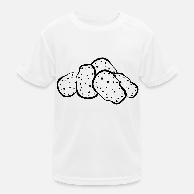 heap many design potato eat delicious cook ku Kids Functional T-Shirt