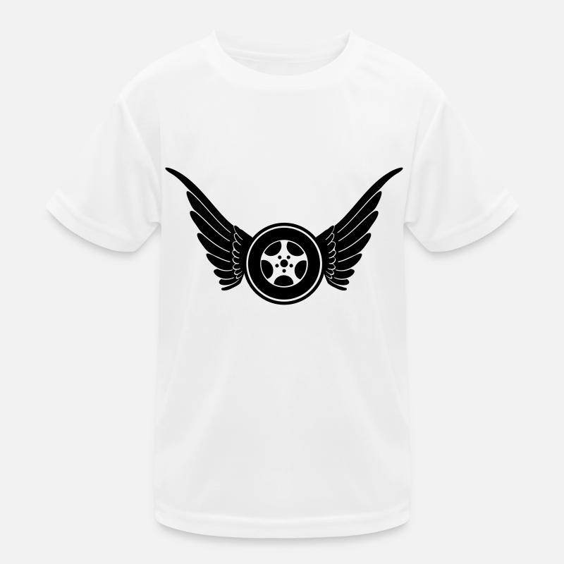 Auto Schutzengel Kinder Funktions-T-Shirt