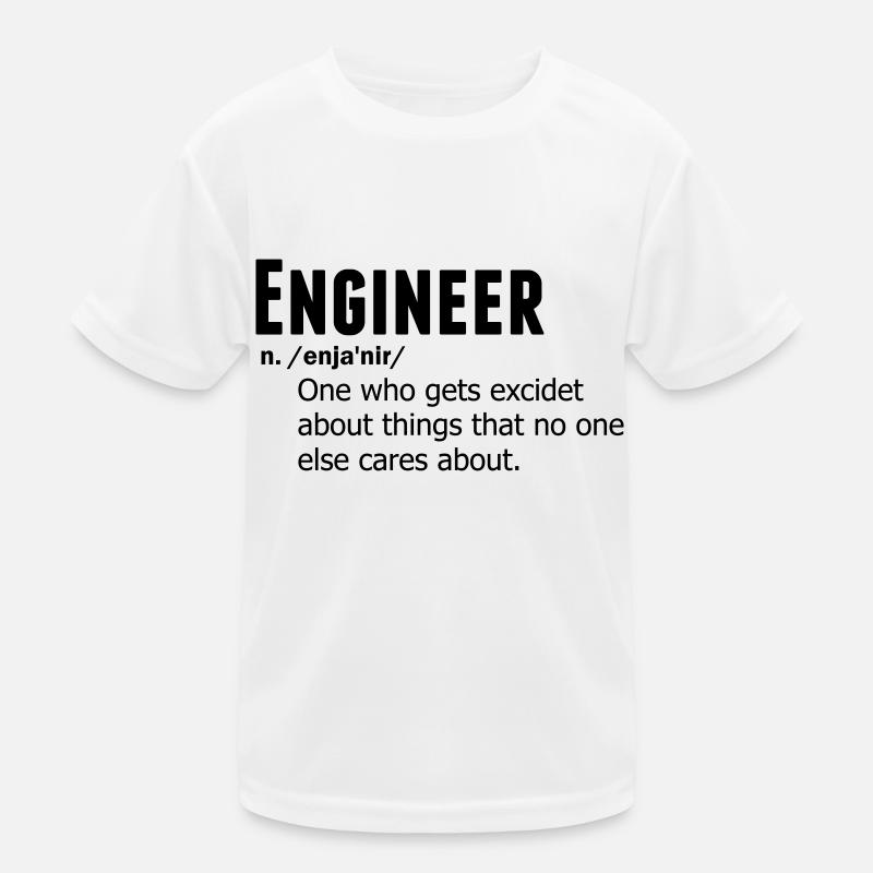 Engineer Kids Functional T-Shirt