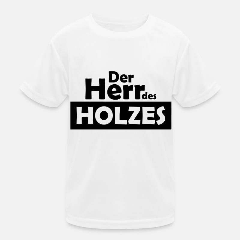 der herr des holzes Kinder Funktions-T-Shirt