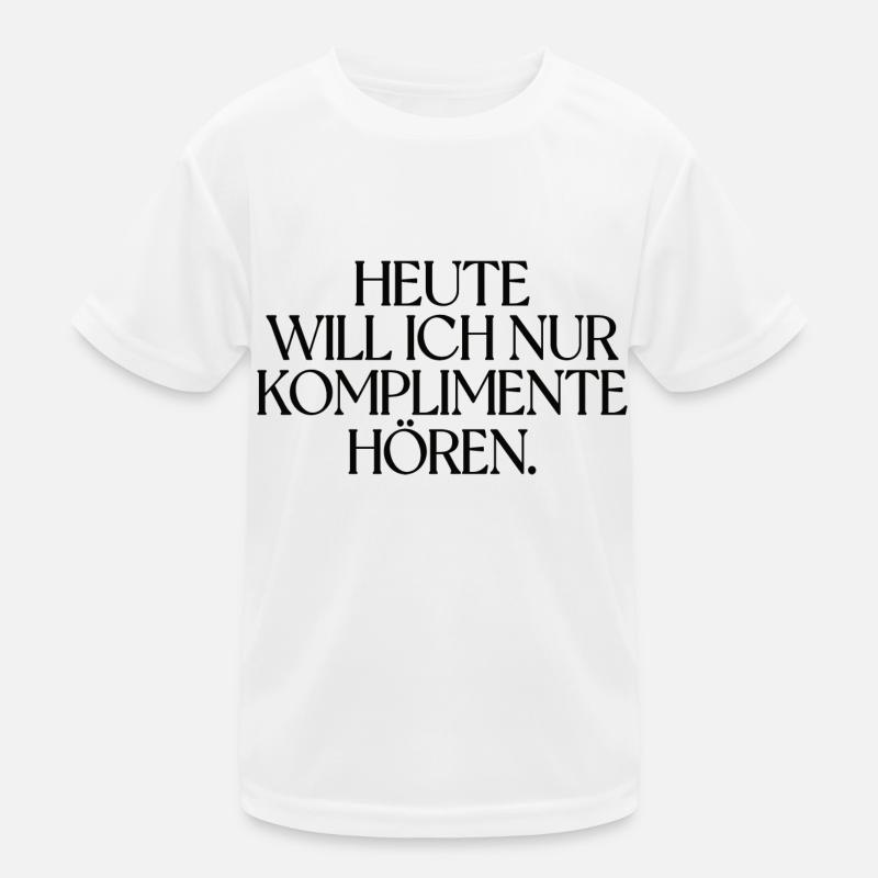 Komplimente Kinder Funktions-T-Shirt