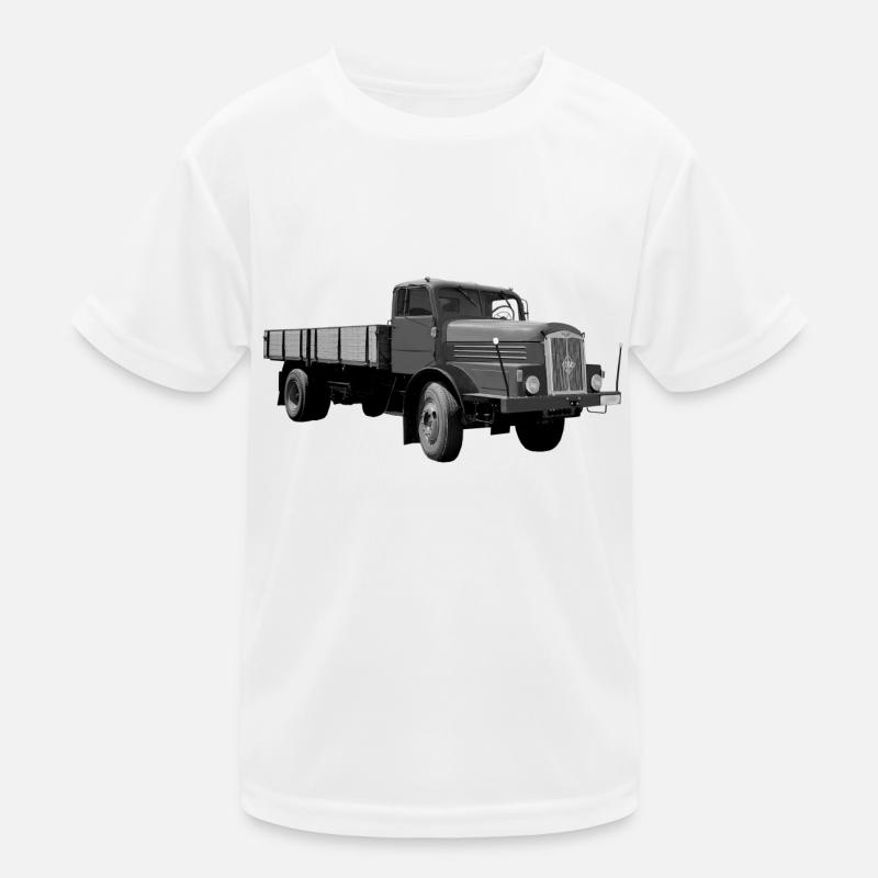 H6 Truck IFA Werdau DDR Oldtimer Ostalgie Kids Functional T-Shirt