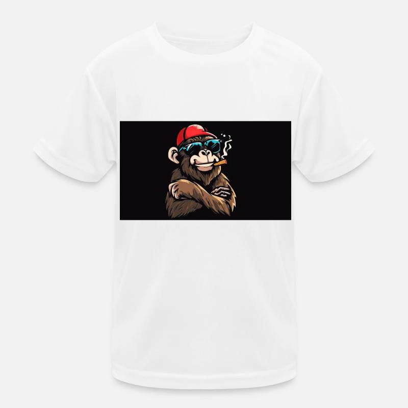 MonkeyCool Design1 Kids Functional T-Shirt