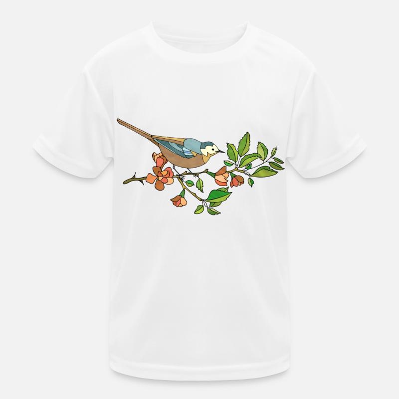 Bunter Vogel Kinder Funktions-T-Shirt