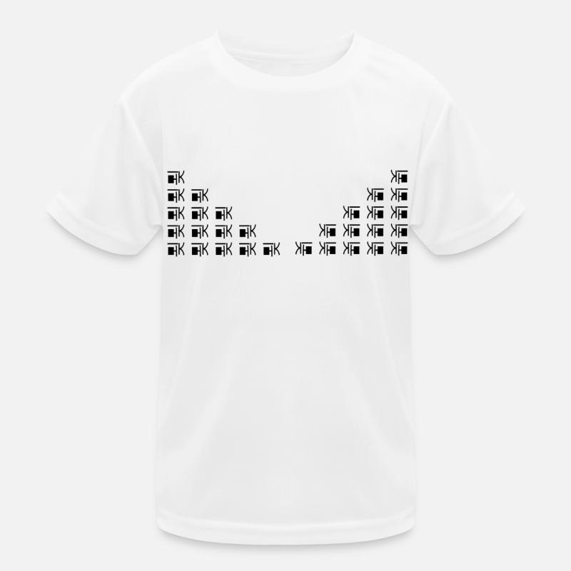 einzigartiges Muster Kinder Funktions-T-Shirt