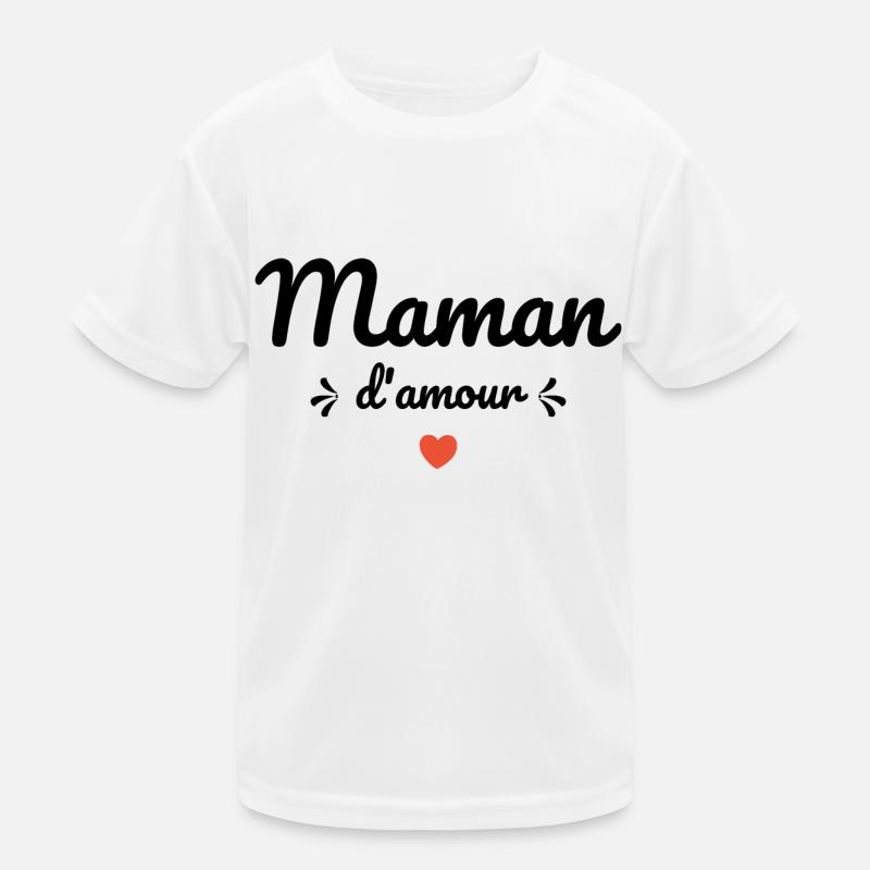 Maman d'amour T-shirt sport Enfant