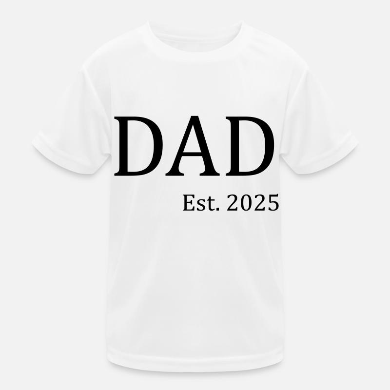 Papa Est 2025 T-shirt sport Enfant