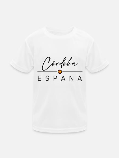 Spain - Córdoba - Cordoba - Spanien - Espana - Kinder Funktions-T-Shirt - Weiß